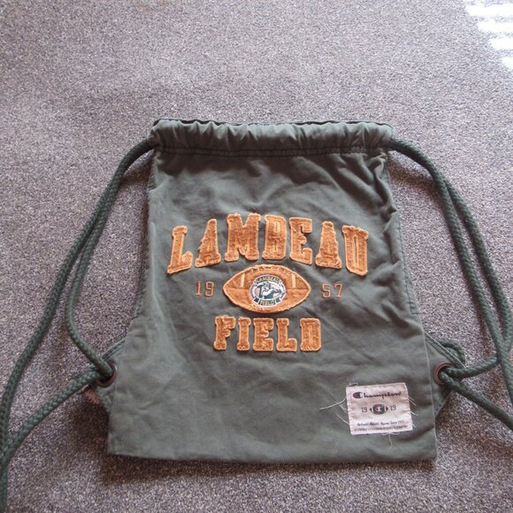 Green Bay Packers Lambeau Field Drawstring Bag - Picture 1 of 4